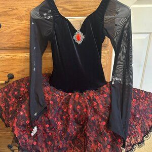 Revolution Ballet Tutu, Red lace
